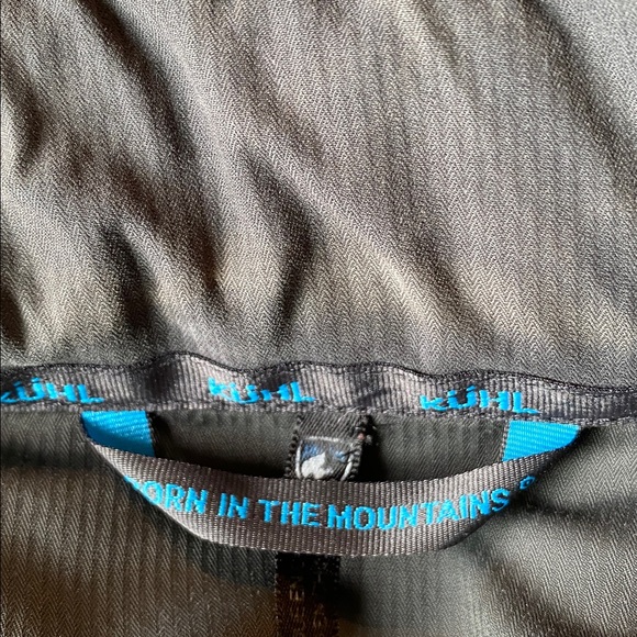 Women’s KUHL Rekon Utility Military Travel Raincoat Jacket DARK GRAY Size Large - Picture 12 of 15